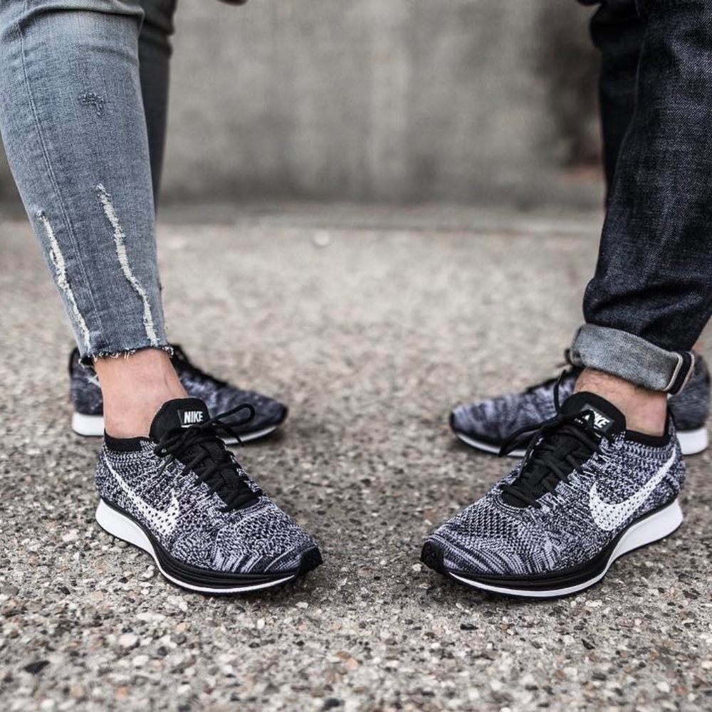 Nike Oreo Flyknit Racer Sneakers - Picture 2 of 7